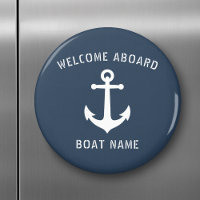 Willkommen an Bord Vintager Name des Schiffes
