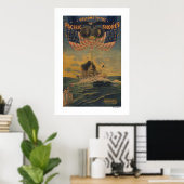 Willkommen an der Pazifikküste. LeitinitiativeConn Poster (Heimbüro)