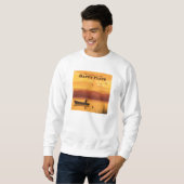 Willkommen an meinem glücklichen Ort Sweatshirt (Vorne ganz)