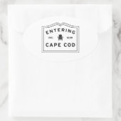 Willkommen auf Cape Cod Massachusetts Sticker (Tasche)