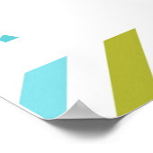 Willkommen auf dem Karnevalsbanner Poster (Ecke)