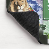 Willkommen auf dem Planeten Erde Mousepad (Ecke)