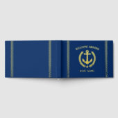 Willkommen auf dem Schiff Name Anchor Laurel Star Gästebuch (Voll)