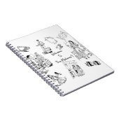 Willkommen auf den Malones! Klassische 50er Jahre! Notizblock (Rechte Seite)