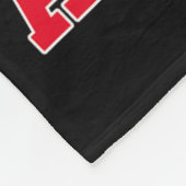 Willkommen auf der amerikanischen Flagge des Ameri Fleecedecke (Ecke)