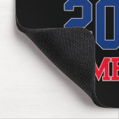 Willkommen auf der amerikanischen Flagge des Ameri Mousepad (Ecke)