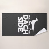 Willkommen auf der Dackel Badehandtuch (Badehandtuch)