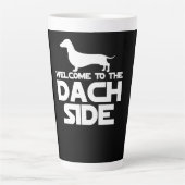 Willkommen auf der Dackel Milchtasse (Vorderseite)