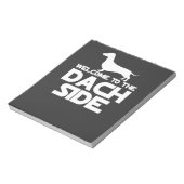 Willkommen auf der Dackel Notizblock (Rotiert)