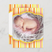 Willkommen auf der Einladungskarte für das World P Einladung (Vorne/Hinten)