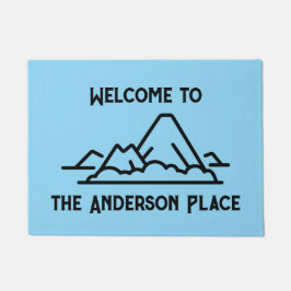 Willkommen auf der Familieninsel Fußmatte