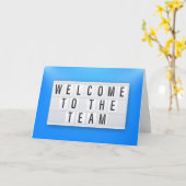 Willkommen auf der Grußkarte des Team Lightbox Karte (Gelbe Blume)