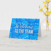 Willkommen auf der Grußkarte des Teams Karte (Gelbe Blume)