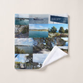 Willkommen auf der Insel Kangaroo, Australien, Badhandtuch Set (Waschlappen)