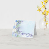 Willkommen auf der Postkarte des Teams (Gelbe Blume)