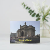 Willkommen auf der Postkarte von Mumbai (Stehend Vorderseite)