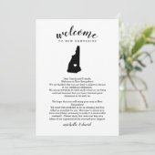 Willkommen auf der Reise zu New Hampshire Wedding  (Stehend Vorderseite)