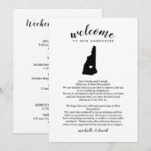 Willkommen auf der Reise zu New Hampshire Wedding  (Vorne/Hinten)