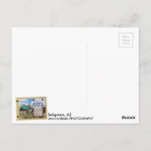 Willkommen auf der Seligman Route 66 Postcard! Postkarte (Rückseite)