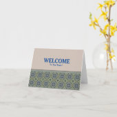 Willkommen auf der Teamkarte Karte (Gelbe Blume)