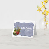 Willkommen auf der Teamkarte Karte (Gelbe Blume)