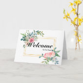 Willkommen auf der Teamkarte Karte (Gelbe Blume)