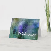 Willkommen auf der Teamkarte Karte (Vorderseite)