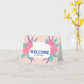 Willkommen auf der Teamkarte Karte (Gelbe Blume)