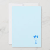 WILLKOMMEN auf der Welt - Kinderkarte (Rückseite)