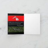 Willkommen auf Ihrer neuen Zuhause Ankündigung (Innenseite)