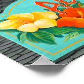 Willkommen auf Kona Sign, Big Island, Hawaii Poster (Ecke)