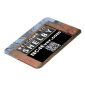 WILLKOMMEN AUF SHELBY NC4Ever.com flexibler Magnet (Linke Seite)