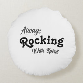 Willkommen auf unserer Porsche / immer / weiß / Rundes Kissen