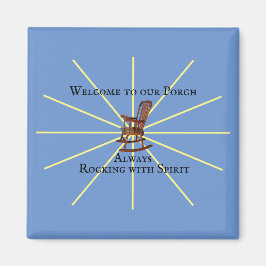 Willkommen auf unserer Terrasse, die immer mit Gei Magnet