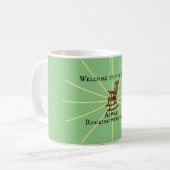 Willkommen auf unserer Terrasse | | Kaffeetasse (Vorderseite Links)