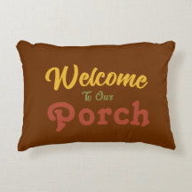 Willkommen auf unserer Veranda / Immer / Erntedank