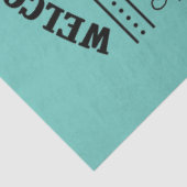 Willkommen auf unserer Website Seidenpapier (Ausschnitt)