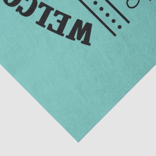 Willkommen auf unserer Website Seidenpapier (Ausschnitt)