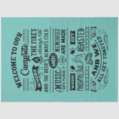 Willkommen auf unserer Website Seidenpapier (Vorderseite)