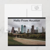 Willkommen aus Houston, Texas Postcard Postkarte (Vorne/Hinten)