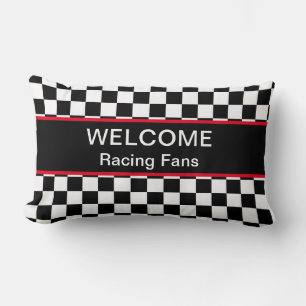 Willkommen Auto Racing Fans Lendenkissen