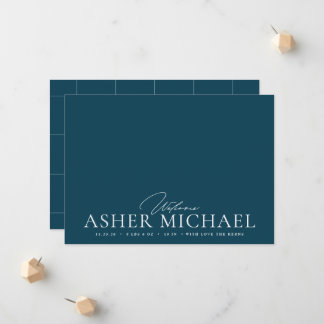 Willkommen Baby Birth Foto Ankündigung Boy Girl