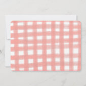 WILLKOMMEN BABY PINK ANKÜNDIGUNG (Rückseite)