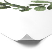 WILLKOMMEN BABY SHOWSIGN, SAFARI-ABENTEUER POSTER (Ecke)