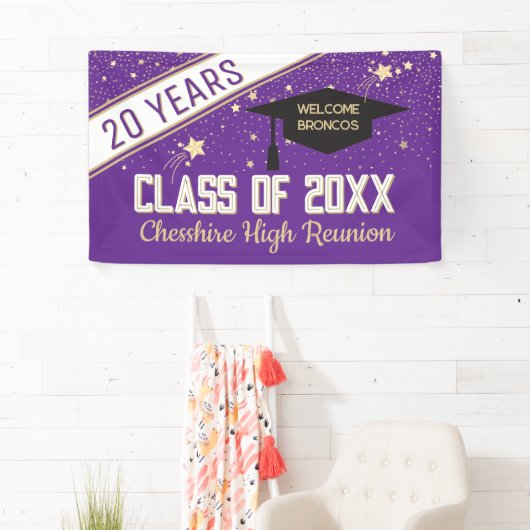 Willkommen Banner! 20-jährige Wiedersehen-Banner Banner (Insitu)