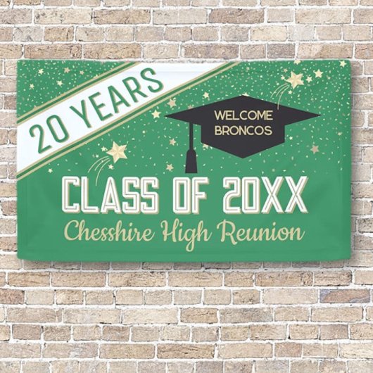 Willkommen Banner! 20-jährige Wiedersehen-Banner Banner