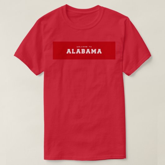 Willkommen bei Alabama TShirt 2 (Design vorne)