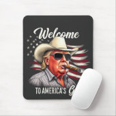 Willkommen bei Amerikas Golf Trump East Cost Mexic Mousepad (Mit Mouse)