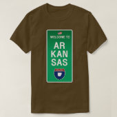 Willkommen bei Arkansas TShirt (Design vorne)