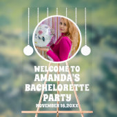 Willkommen bei benutzerdefinierten Foto-Junggeseli Acrylschild (Neutral)